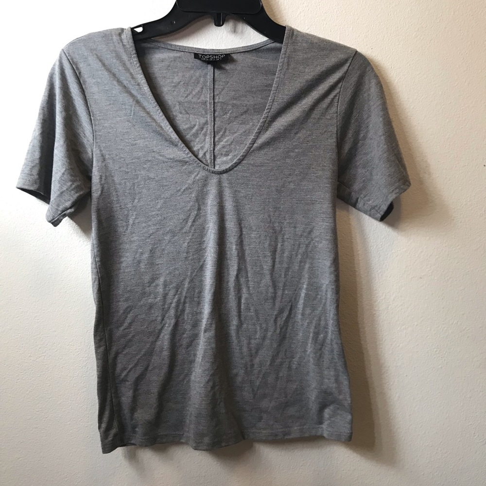 Grey topshop shirt